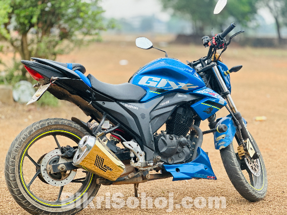 Suzuki gixxer monotone 2018